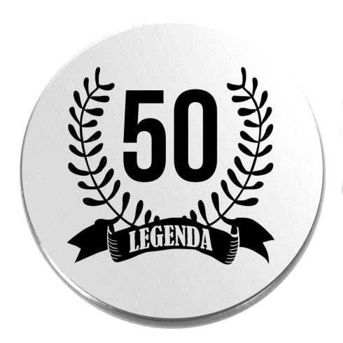 Acél-50-legenda-kitűző