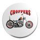 Acél-choppers-kitűző