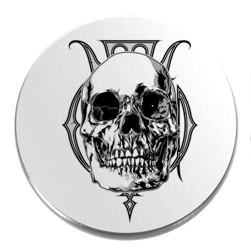 Acél-skull2-kitűző
