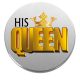 Acél-his-queen-kitűző