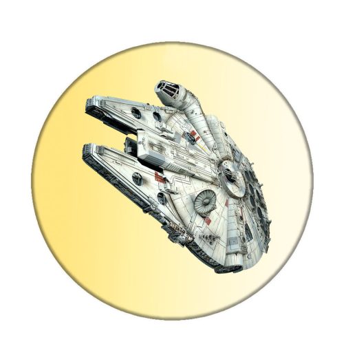 Acél-millenium-falcon-kitűző