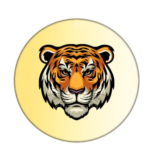 tigrises-acél-kitűző