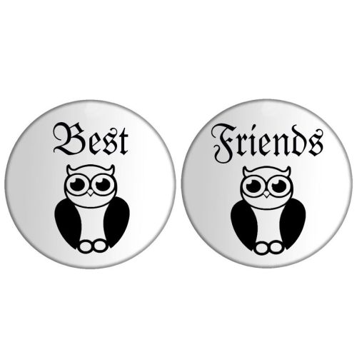 baglyos-páros-best-friends-acél-kitűző