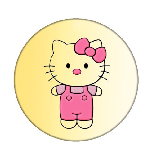Hello-Kitty-acél-kitűző