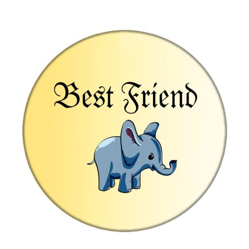 elefántos-best-friend-acél-kitűző