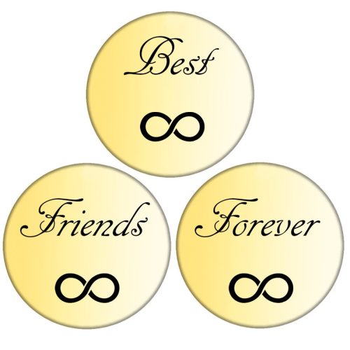 végtelen-best-friends-forever-hármas-kitűző