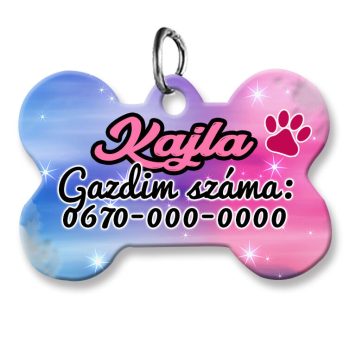 kutyabiléta-kék-pink-csillagos-mintával-tetszőleges-adatokkal-feliratozható