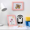 Videóvetítő-fotóvetítő-falikep-videót-zenét-linket-küld-mobilra