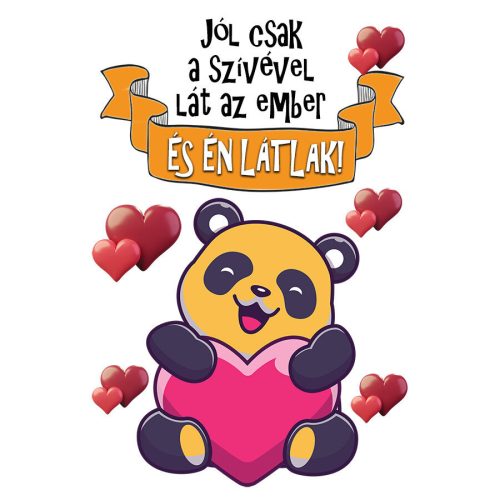 Puzzle-jól-csak-a-szívével-lát-az-ember-üzenettel