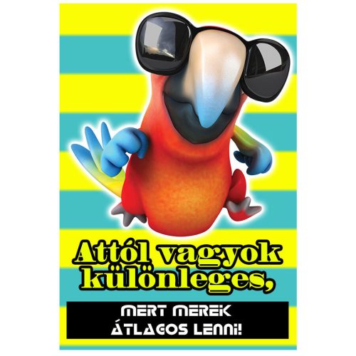 Puzzle-Attól-vagyok-különleges-hogy-merek-átlagos-lenni-felirattal