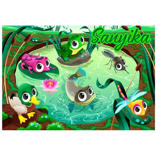 Puzzle-rajzos-vízivilág