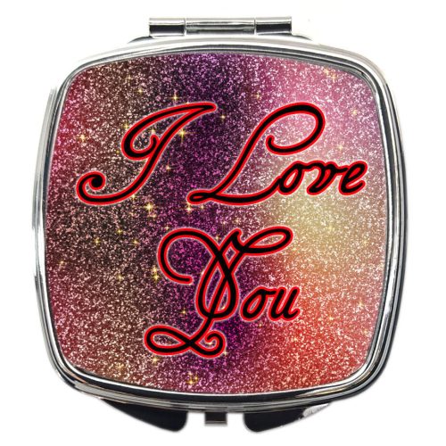 sminktükör-glitteres-bordópink-mintával-i-love-you-felirattal