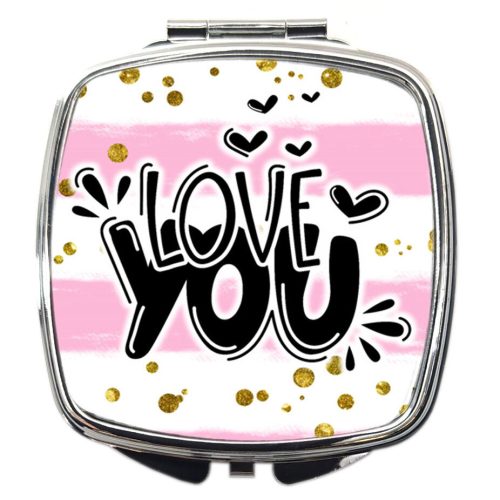 sminktükör-love-you-grafikával