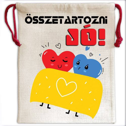 Vászonzsák-táska-összetartozni-jó-mintával 