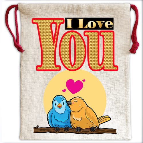 Vászonzsák-táska-i-love-you-két-kismadár-love-mintával 