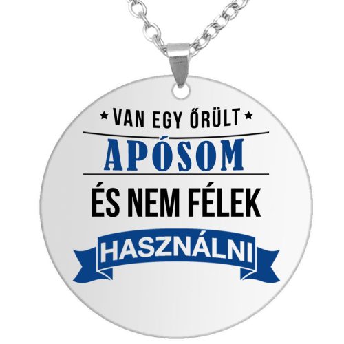 őrült-após-medál-lánccal-vagy-kulcstartó