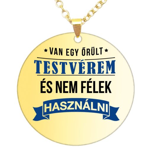 őrült-testvér-medál-lánccal-vagy-kulcstartó
