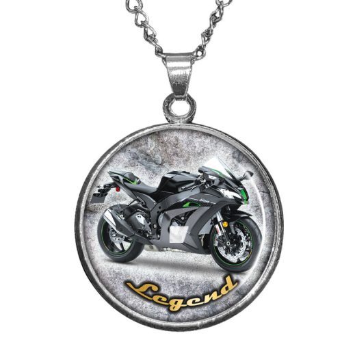 CARSTON-Elegant-Kawasaki-medál-lánccal-vagy-kulcstartóval