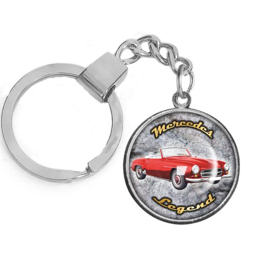 CARSTON-Elegant-oldtimer-Mercedes-kulcstartó