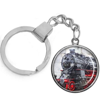 CARSTON-Elegant-locomotive-kulcstartó