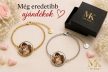 Rozsdamentes acél karkötő saját fényképpel, állítható méretben, arany szín (márkadobozzal)