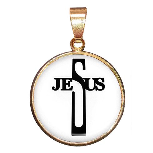 Jesus 4-medál-lánccal-vagy-választható-karkötőre-fülbevalóra-kulcstartóra-medál-lánccal-vagy-vá