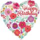 Happy Birthday fólia lufi