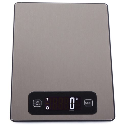Digitális-konyhai-mérleg-5-kg-ig-érintőképernyős-inox