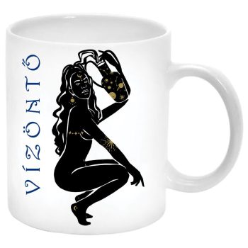 Horoszkóp, virág, nonfiguratív bögre